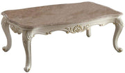 Acme Furniture Chantelle Pearl White 3pc Coffee Table Set