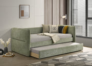 Crown Mark Philipa Light Green Daybed