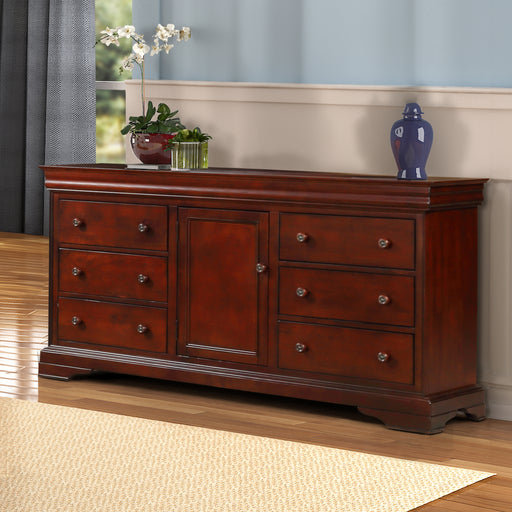 New Classic Furniture Versaille Cherry Dresser
