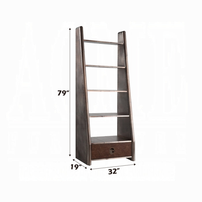 Acme Furniture Brancaster Bronze Morrocco Bookcase
