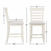 Steve Silver Hyland Stone Gray 5pc Counter Set