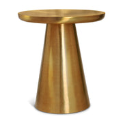 Meridian Furniture Martini Brushed Gold End Table
