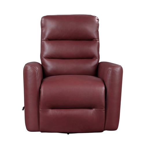 Home Elegance Dimitri Red Swivel Glider Reclining Chair