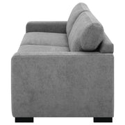 Coaster Furniture Simpson Grey Sofa Sleeper with Queen Mattress