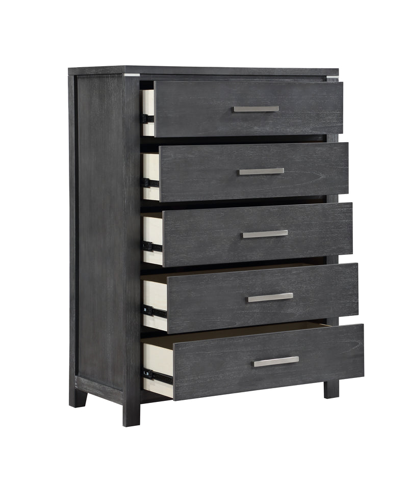 New Classic Furniture Odessa Charcoal Gray Chest