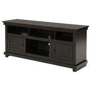 Coaster Furniture Payne Distressed Java Black 60 Inch TV Stand