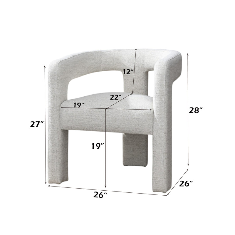 2 Acme Furniture Lomas Beige Side Chairs