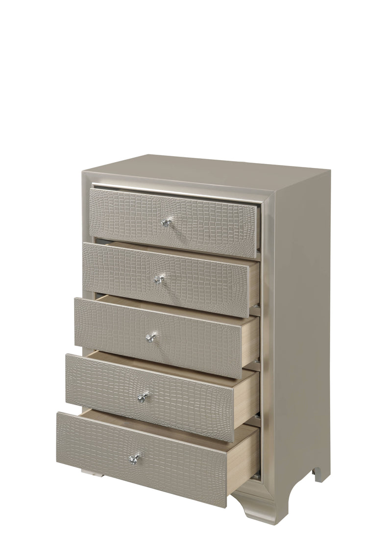 Crown Mark Lyssa Champagne Chest
