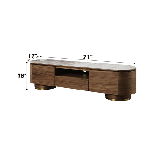 Acme Furniture Willene Dark Oak TV Stand