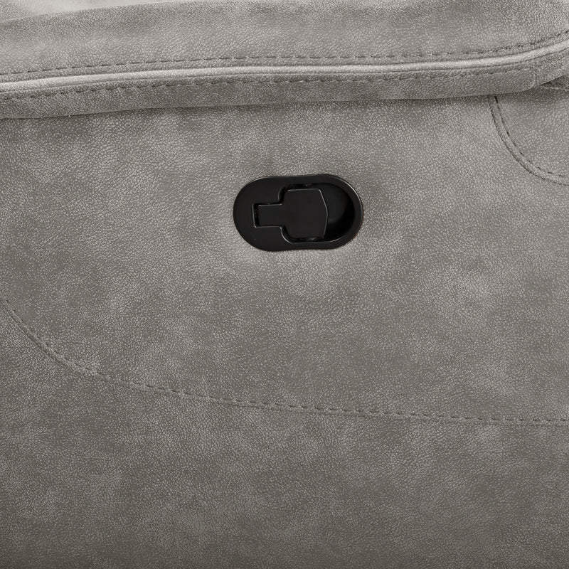 New Classic Furniture Kamari Gray 3pc Manual Sectional