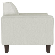 Coaster Furniture Deerhurst Greige Beige Grey Tufted Accent Chair