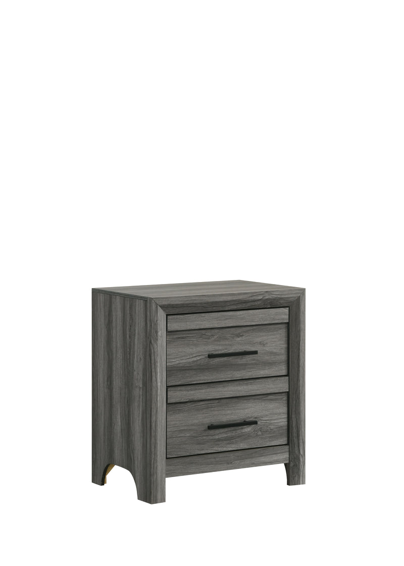 Galaxy Home Denver Gray Nightstand