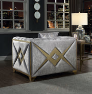 Galaxy Home Velencia Cream Chair