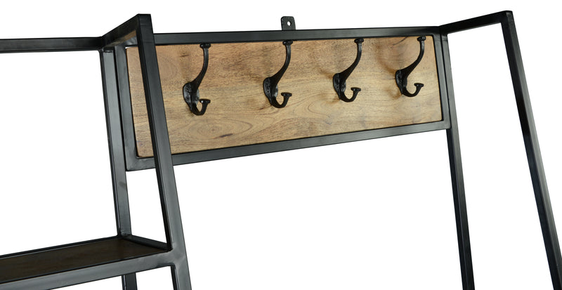 Steve Silver Hampton Brown Black Hall Tree