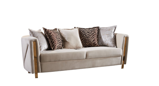 Galaxy Home Chanelle Beige Sofa