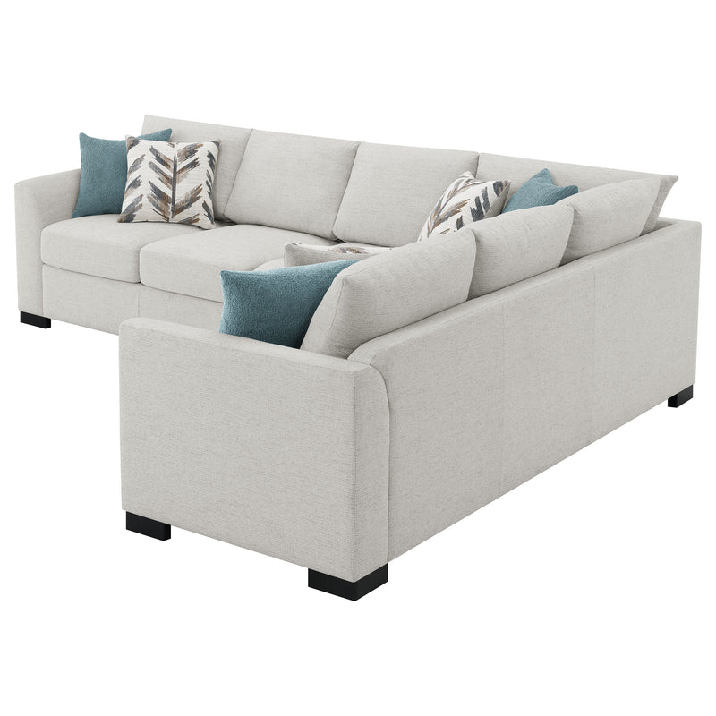 Coaster Furniture Ashford Greige Beige Sleeper Sectional