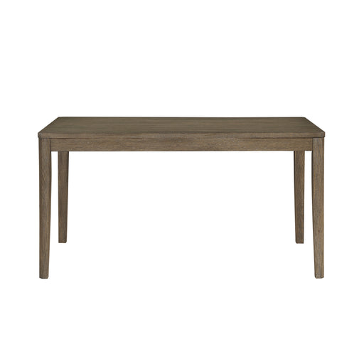 Home Elegance Emilia Gray Light Brown 6pc Dining Room Set