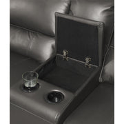 Acme Furniture Saul Black Power Motion Sectional