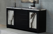 Global Furniture D12 Black Buffet