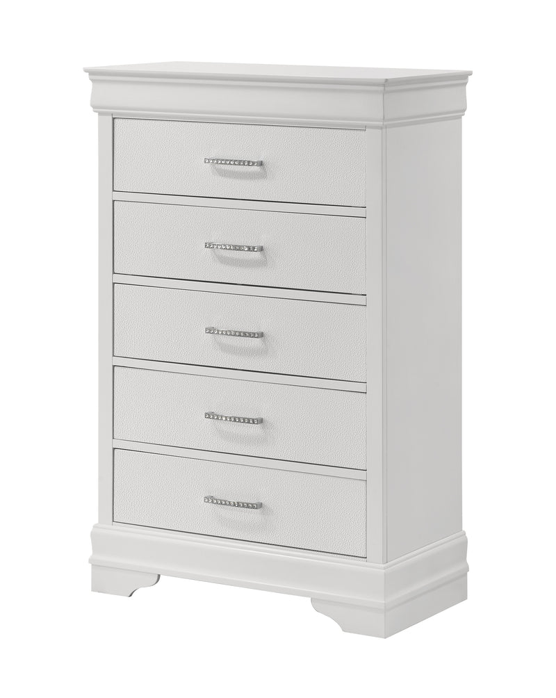 Crown Mark Amalia White Chest