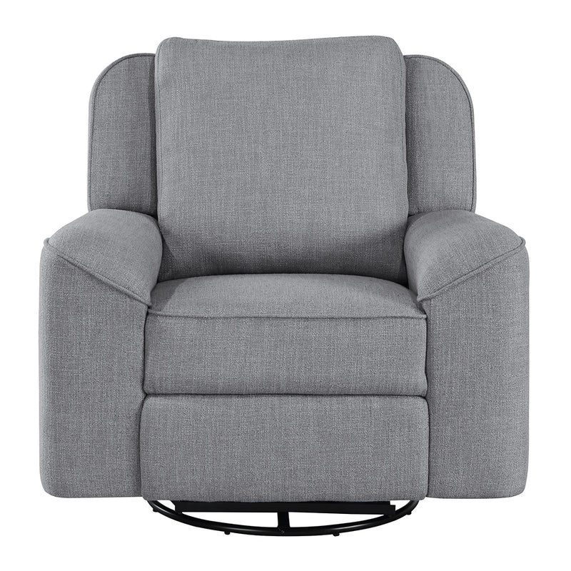 Acme Furniture Destiny Gray Swivel Glider Recliner