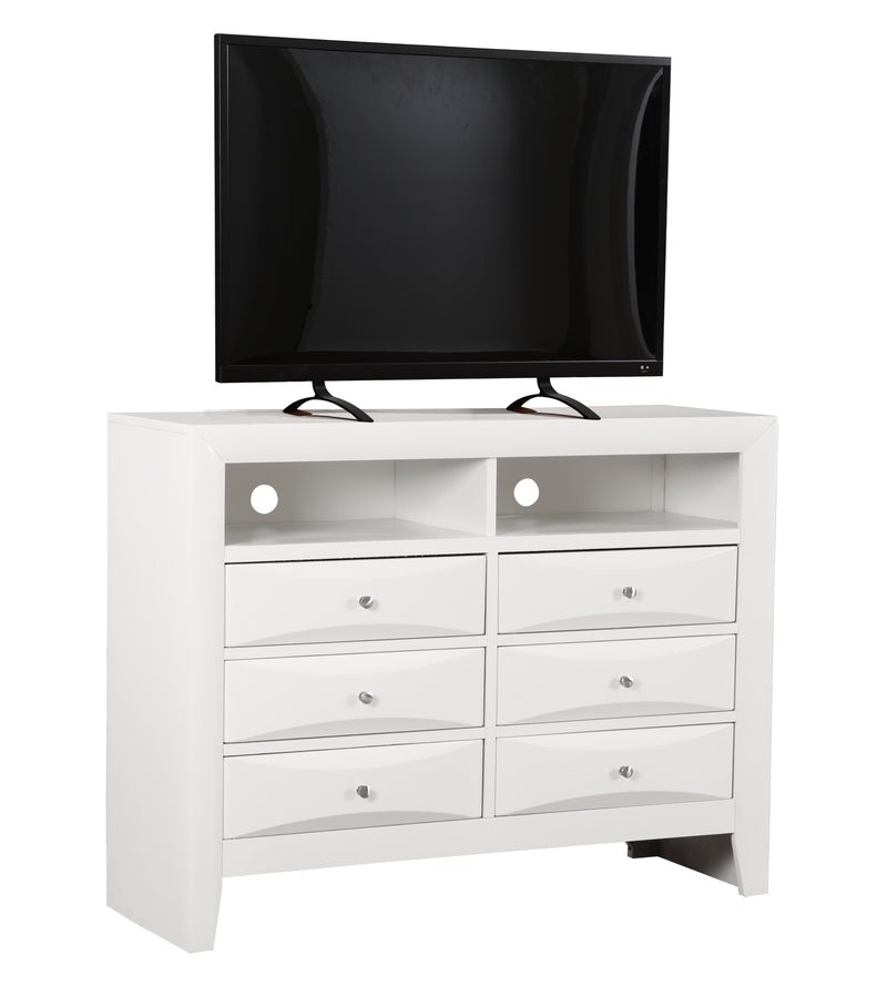 Glory Furniture Marilla Black Media Chest