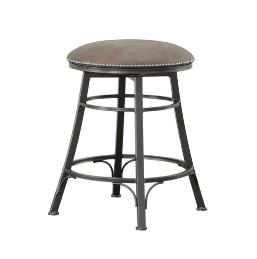 Steve Silver Bali Gray Backless Swivel Counter Stool