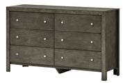 Glory Furniture Burlington Gray Dresser