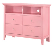 Glory Furniture Hammond Pink Media Chest