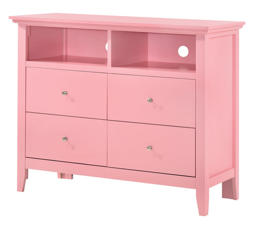 Glory Furniture Hammond Pink Media Chest