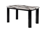 Global Furniture D06 Black White Bar Table
