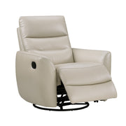 Home Elegance Cassian Brown Swivel Glider Reclining Chair