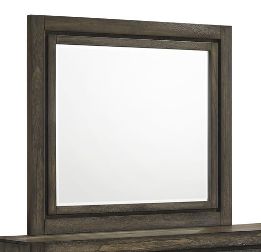 New Classic Furniture Ashland Rustic Brown Mirror