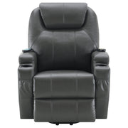 Coaster Furniture Sanger Beige Power Lift Massage Recliner