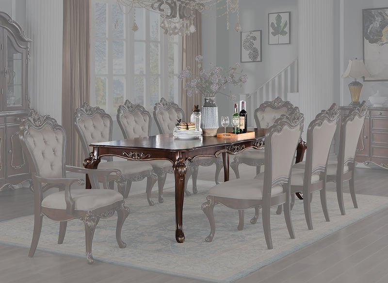 New Classic Furniture Constantine Cherry 9pc Dining Room Set