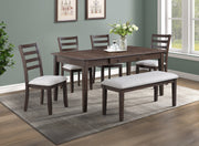 Crown Mark Wagner Dining Table with Storage