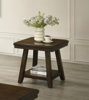 2 Crown Mark Brady Cappucino End Tables