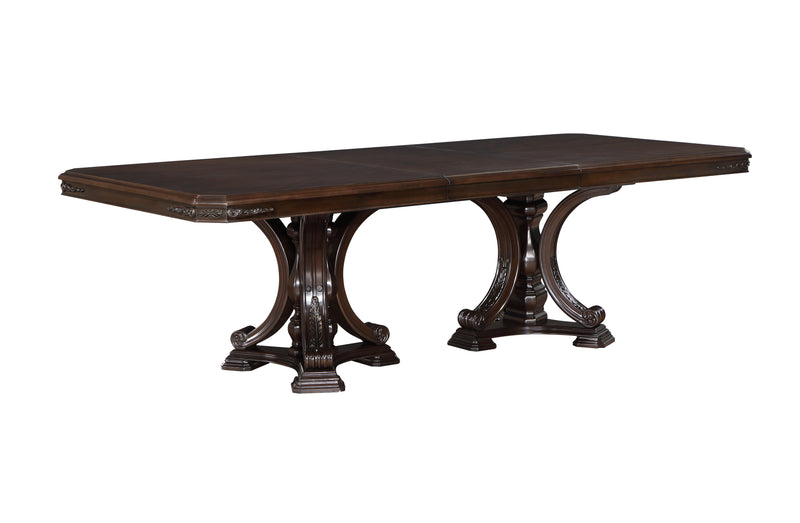 New Classic Furniture Palazzo Marina Brown Dining Table