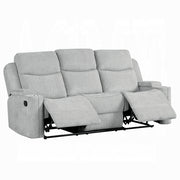 Acme Furniture Galya Light Gray Motion 3pc Living Room Set