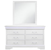 Global Furniture Charlie Blue Dresser with LED