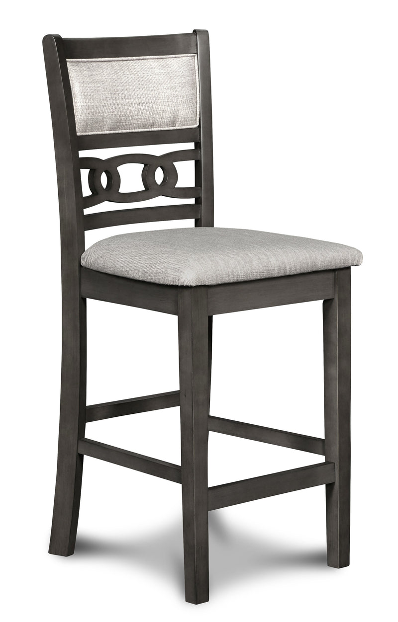 New Classic Furniture Gia Cherry 30 Inch 3pc Counter Height Set