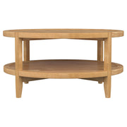 Coaster Furniture Camillo Maple Brown Coffee Table