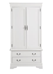 Glory Furniture Louis Phillipe Gray Armoire