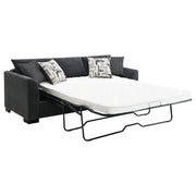 Coaster Furniture Storey Dark Grey Sleeper Sectional