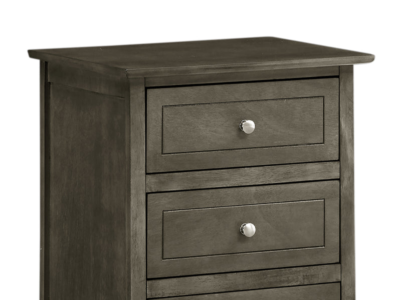 Glory Furniture Daniel Yellow 3 Drawers Nightstand
