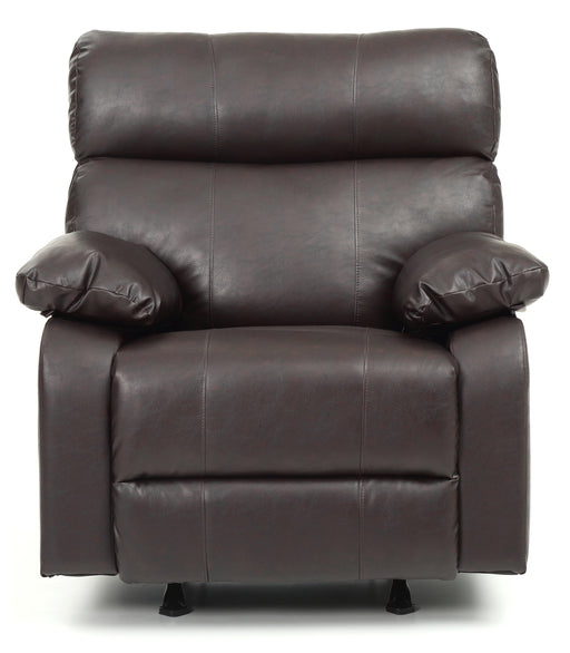 Glory Furniture Manny Black Faux Leather Rocker Recliner