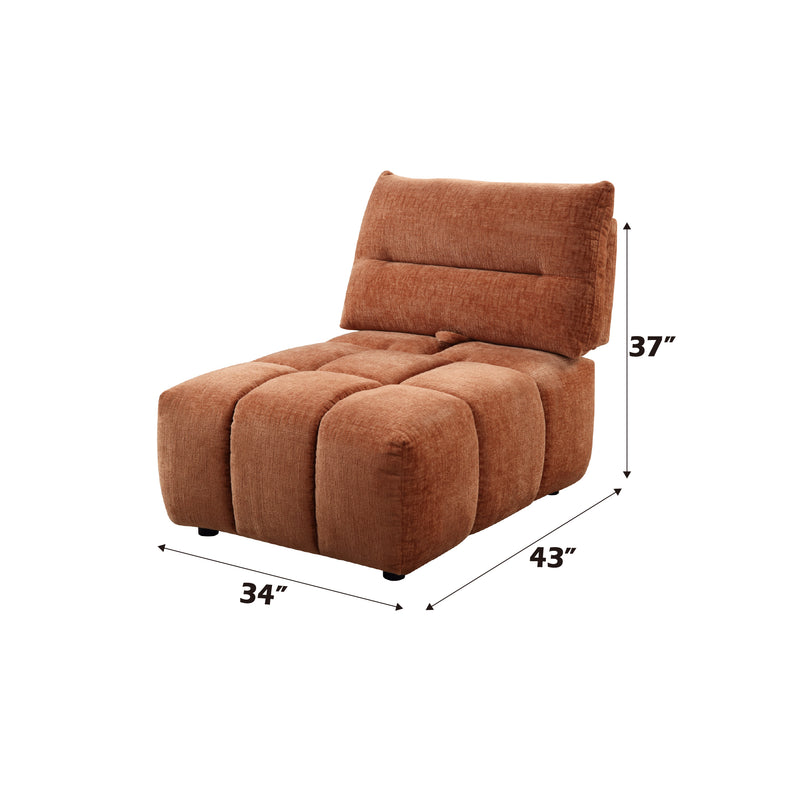 Acme Furniture Loanna Beige Modular Armless Chair
