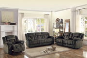 Home Elegance Laurelton Brown 3pc Living Room Set