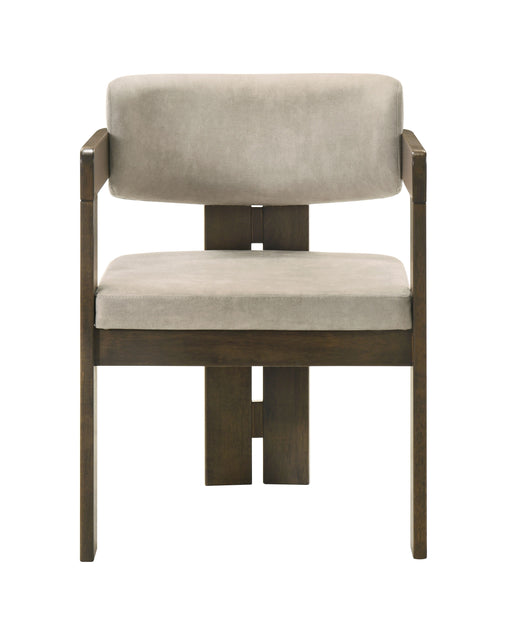 Acme Furniture Destin Light Gray Walnut Arm Chair