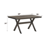 Acme Furniture Marit Gray Dining Table